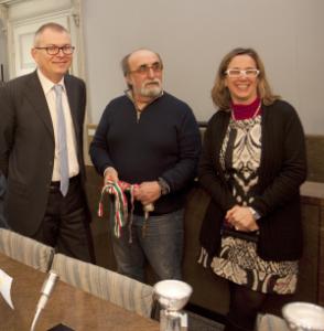 Giovanni Agnesina, Alessandro Negri e Margherita Patti